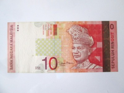 Malaezia 10 Ringgit 2004 in stare buna la cel mai mic pret foto