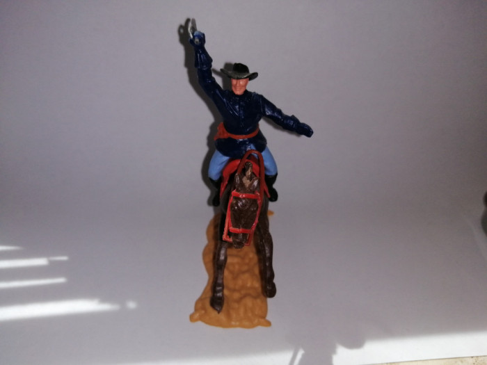 bnk jc Figurina de plastic - Timpo - Reg 7 Cavalerie USA