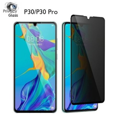 Folie de sticla privancy 5D Huawei P30 PRO Privacy Glass GloMax foto