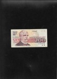 Bulgaria 200 leva 1992 seria3596564