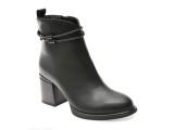 Botine FLAVIA PASSINI negre, DX01302, din piele naturala