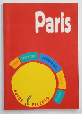PARIS , GUIDE PICCOLO , 1995 foto