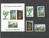 RWANDA 1965 FLORA ARBORI CACTUSI