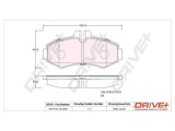 Dr!ve+ DP1010.10.0822 set placute frana,frana disc