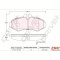 Dr!ve+ DP1010.10.0822 set placute frana,frana disc