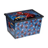Cutie depozitare jucarii Spiderman, Plastic, 52, 5x37x31 cm, 50L, ConceptSeller
