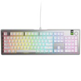 Glorious Tastatura mecanica GMMK 3 PRO 100% Prebuilt, USB-C, Fox Switches, US layout, 104 taste, Gri &quot;GLO-KB-GMMK3-PRO-100-PB-FOX-W-SIL-US&quot; (timbru ve