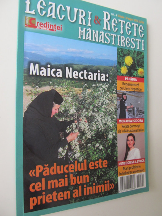 Revista Leacuri &amp; retete manastiresti Nr.4/2015