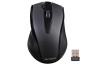 MOUSE A4tech, PC sau NB, wireless, 2.4GHz, optic, 1000 dpi, butoane/scroll 3/1, silent click, negru, &quot;G9-500FS-BK&quot; (timbru verde 0.18 lei)