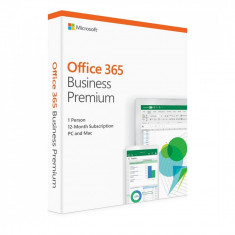 Licenta Microsoft Office 365 Business Premium - 1 utilizator / 15 dispozitive / 1 an foto