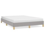 Cumpara ieftin Cadru de pat fara saltea, gri deschis, 140x200 cm, textil