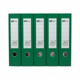 Biblioraft arhivare documente, A4, cotor 7.5 cm, pachet 5 bucati - Gri