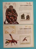 Cumpara ieftin COMORES, GORILE/INSECTE - COLIȚE MNH
