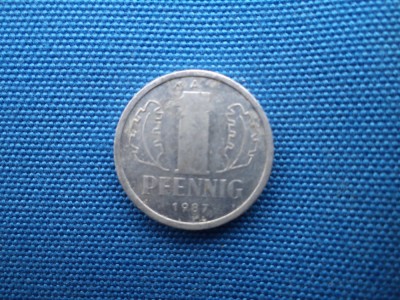 1 PFENNIG 1987 /RDG foto