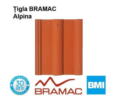 Tigla de beton Bramac Alpina Clasic foto