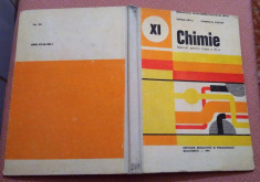 Chimie. Manual pentru clasa A XI-a, 1991 - Sanda Fatu, Cornelia Costin foto