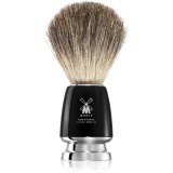 M&uuml;hle RYTMO Pure Badger pamatuf pentru ras din par de bursuc Black Resin 1 buc