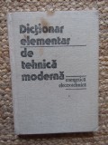 Dictionar elementar de tehnica moderna energetica si electrotehnica