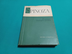 SPINOZA *TRATATUL TEOLOGICO-POLITIC / 1960 * foto