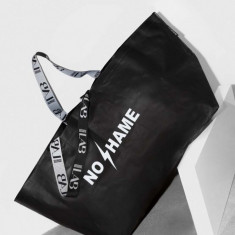 Answear Lab poseta X limited collection NO SHAME culoarea negru