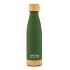 Sticla termoizolanta bambus calatorii Nava 500 ml verde FitLine Training