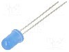 Dioda LED, 5mm, albastru, 150mcd, 7,5mA, 3...15V, OPTOSUPPLY - OSB55154A-VV