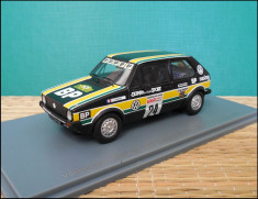 Macheta Volkswagen Golf Gr. 1 BP Racing-Rallye des 1000 Pistes (1980) 1:43 NEO foto