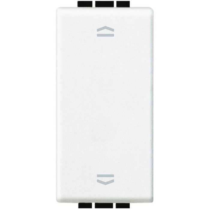 Intrerupator inversor jaluzele 1-0-2 1M Living Light Bticino alb N4027N