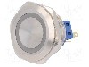 Intrerupator anti-vandalism, ON-(ON), &Oslash;30mm, ONPOW - GQ30-11E/G/24V/S