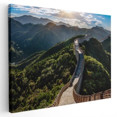 Tablou Marele Zid Chinezesc China Tablou canvas pe panza CU RAMA 20x30 cm