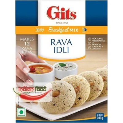 GITS Rava Idli (Pernite Indiene Din Gris Semi-Preparate) 200g foto