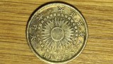 Japonia - moneda de colectie argint - 10 sen 1916 - Taishō - 年五正大 - superb patinata !