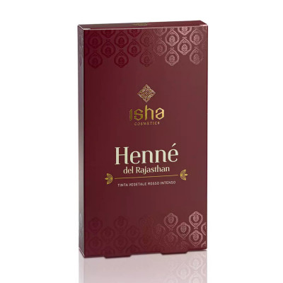 Henna de Rajasthan rosu intens, 100g, Isha foto