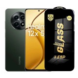 Folie de Protectie pentru Realme 12x, TEO, Sticla Securizata ESD, Margini Negre, Rezistenta la Zgirieturi, Antistatica, 0.35 mm, Transparenta