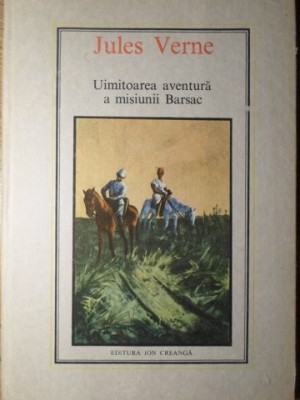 UIMITOAREA AVENTURA A MISIUNII BARSAC-JULES VERNE-215864 foto