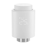 Cumpara ieftin Controler de temperatura inteligent pentru calorifer, Zigbee 3.0, Control prin aplicatie, Afisaj LCD, Alb, Sonoff TRVZB