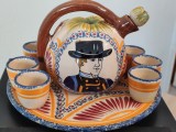LICHIDARE ! Fabrica Henriot din Quimper , model Corbeille, ceramica 1920