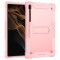 Husa pentru Samsung Galaxy Tab S10 Ultra / Tab S9 Ultra / Tab S8 Ultra, Techsuit, Rugged TabShell, Roz