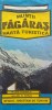 Munti Fagaras. Harta turistica