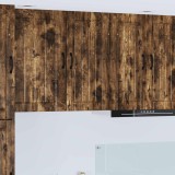 vidaXL Dulap de bucătărie Stejar fumuriu 40 x 31 x 80 cm Lemn compozit 885030