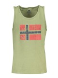 Cumpara ieftin Maiou barbati, cu imprimeu cu logo, Regular fit, Verde (Marime: L)