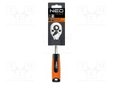 Clichet 1/4 150mm cu comutator și m&acirc;ner ergonomic NEO TOOLS