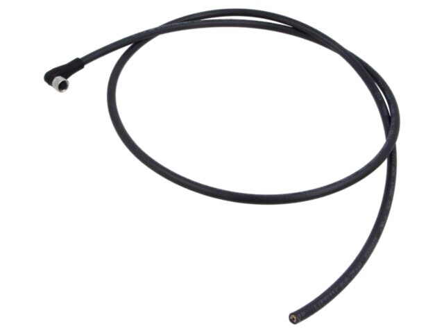 Cablu BINDER M8 8 pini unghi 1m pentru senzori și automatizări 77 3408 0000 50008-0100