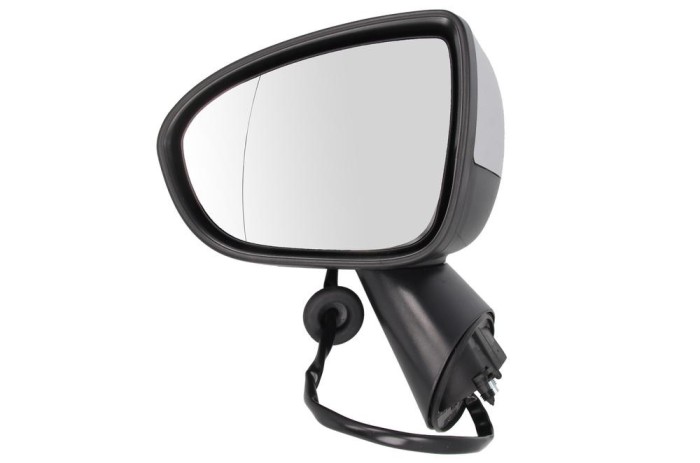 Oglinda exterioara Opel Meriva B 06.2010-2017, partea stanga View Max asferica carcasa prevopsita grunduita reglare electrica cu incalzire, 5 pini