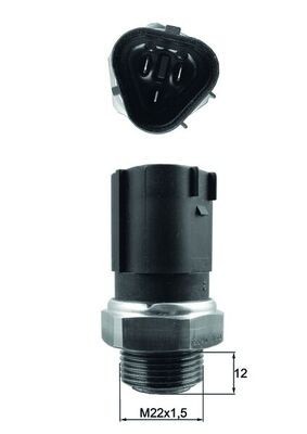 MAHLE TSW 65 Comutator temperatura, ventilator radiator