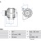 BOSCH 0 986 047 380 Generator / Alternator
