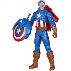 Figurina Captain America Avangers, Titan Hero Blast Gear foto