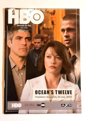 Revista de film HBO - mai 2006 - Ocean&amp;#039;s Twelve, Angelina Jolie, The Full Monty foto