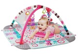 Salteluta covoras educational, pentru bebelusi, 5 in 1 cu jucarii, LeanToys, 7192