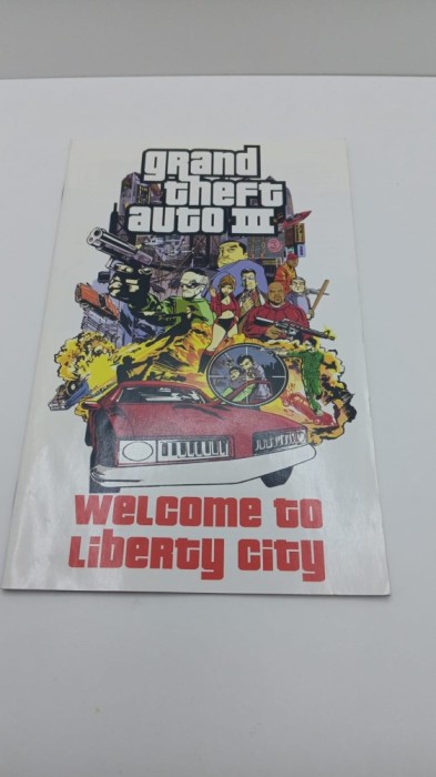 Grand Theft Auto GTA III - PS2 brochure